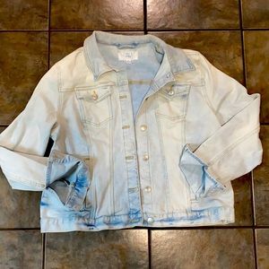 Jean jacket from Time and True size 16-18